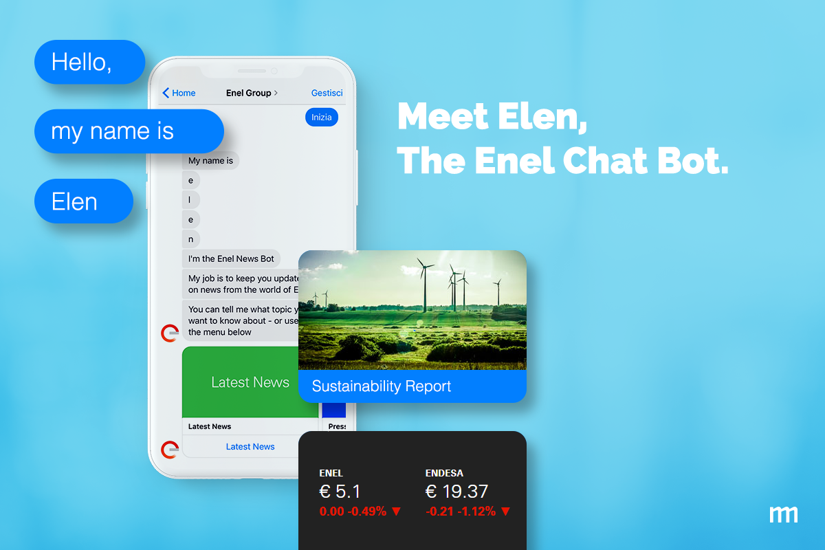 DDD - Elen, the Enel Chat Bot